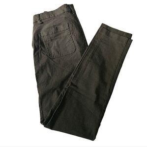 CALVIN KLEIN Straight Leg Olive Green Pants | SZ 6